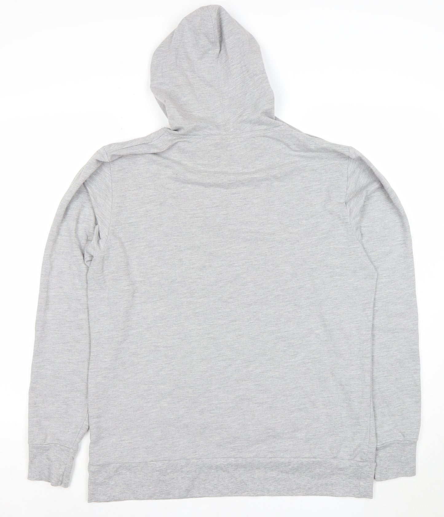 Altitude Mens Grey Pullover Hoodie M Graphic Print Outdoor Style