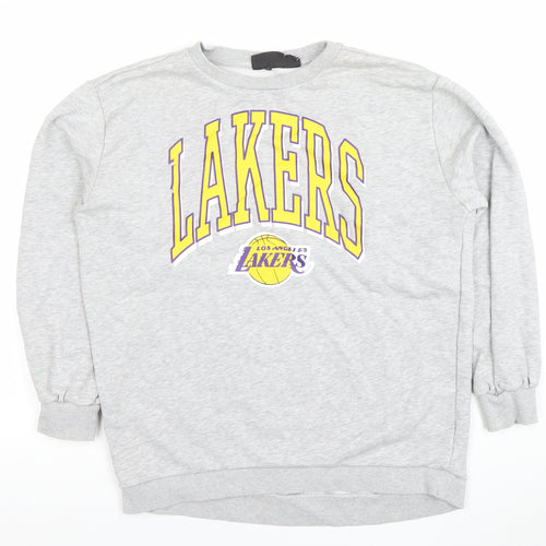 NBA Los Angeles Lakers Womens Grey XS Pullover Sweatshirt