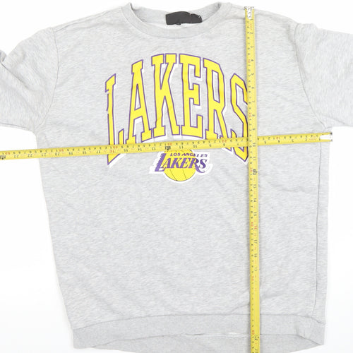 NBA Los Angeles Lakers Womens Grey XS Pullover Sweatshirt