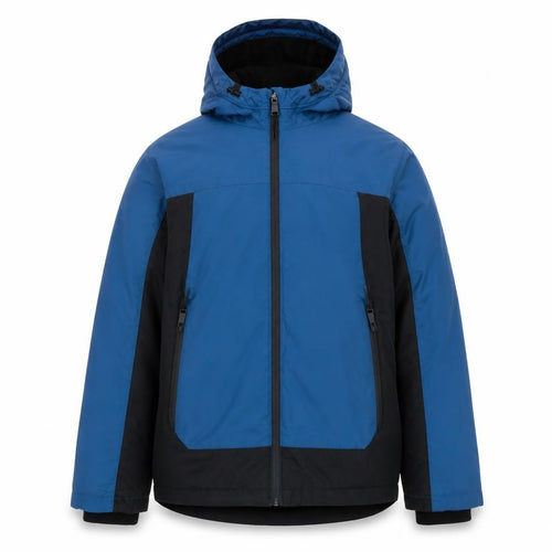 Marks and Spencer Boys Blue Hooded Puffer Jacket 11-12 Years Water Resistant