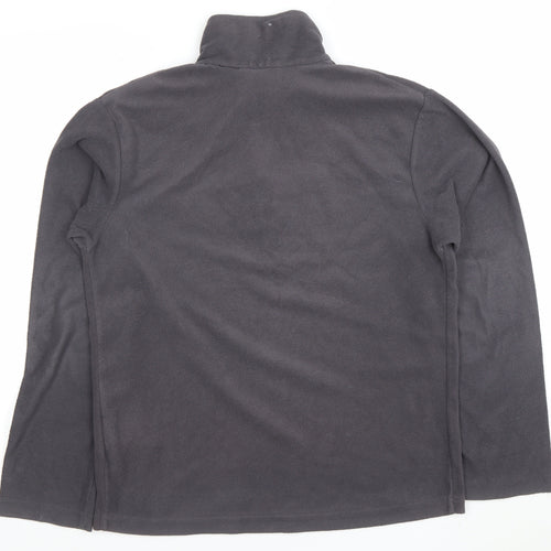 Regatta Men’s Grey Fleece 1/4 Zip Pullover Sweatshirt Size S