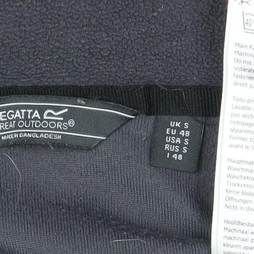 Regatta Men’s Grey Fleece 1/4 Zip Pullover Sweatshirt Size S