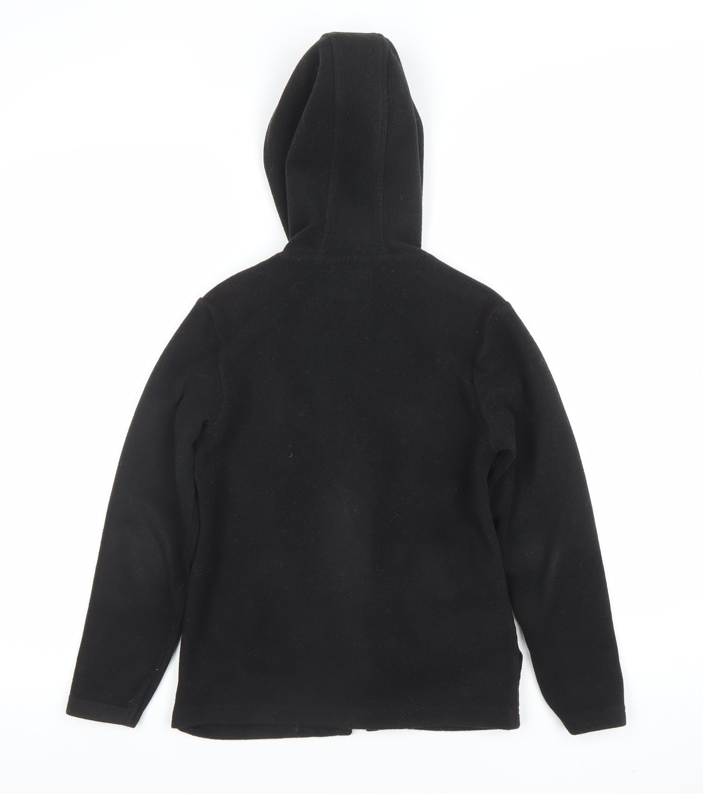 Mountain Warehouse Boys Black Hooded Fleece Jacket 9-10 Years