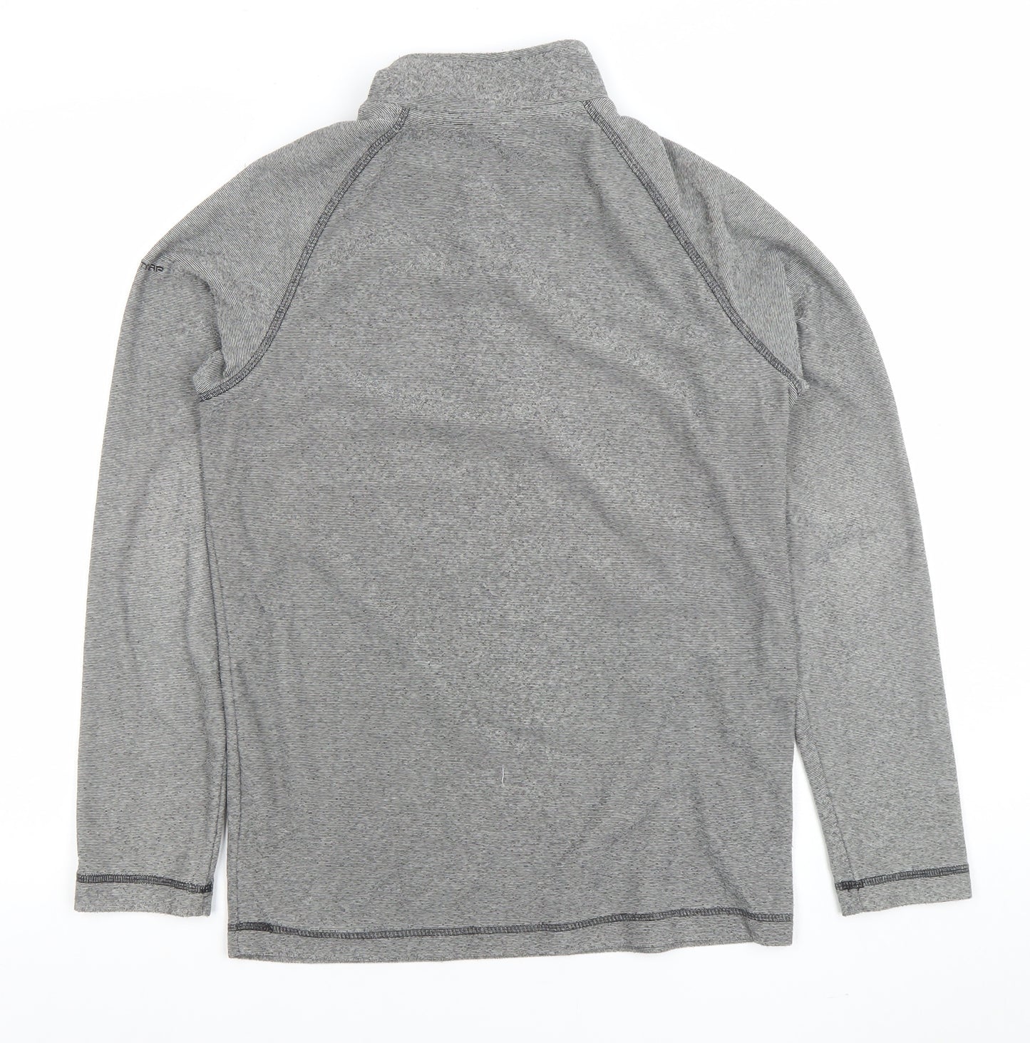 Trespass Men's Grey 1/2 Zip High Neck Lightweight Sweatshirt Size S