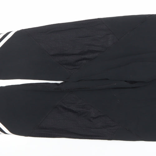 Adidas Women Black L Running Leggings Breathable Stretch Sportswear