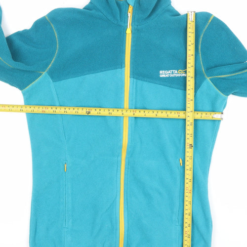 Regatta Women's Blue Full Zip Fleece Jacket Size 8