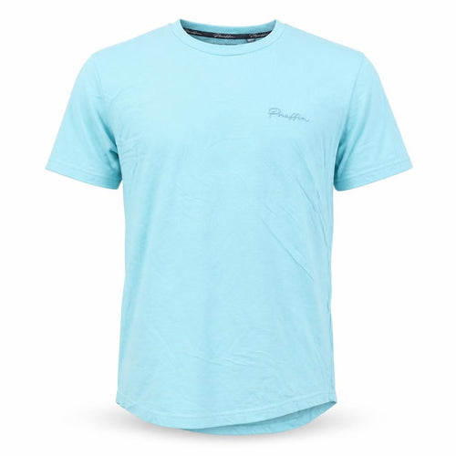Paraffin Couture Men's Blue Medium Crew Neck Cotton T-Shirt
