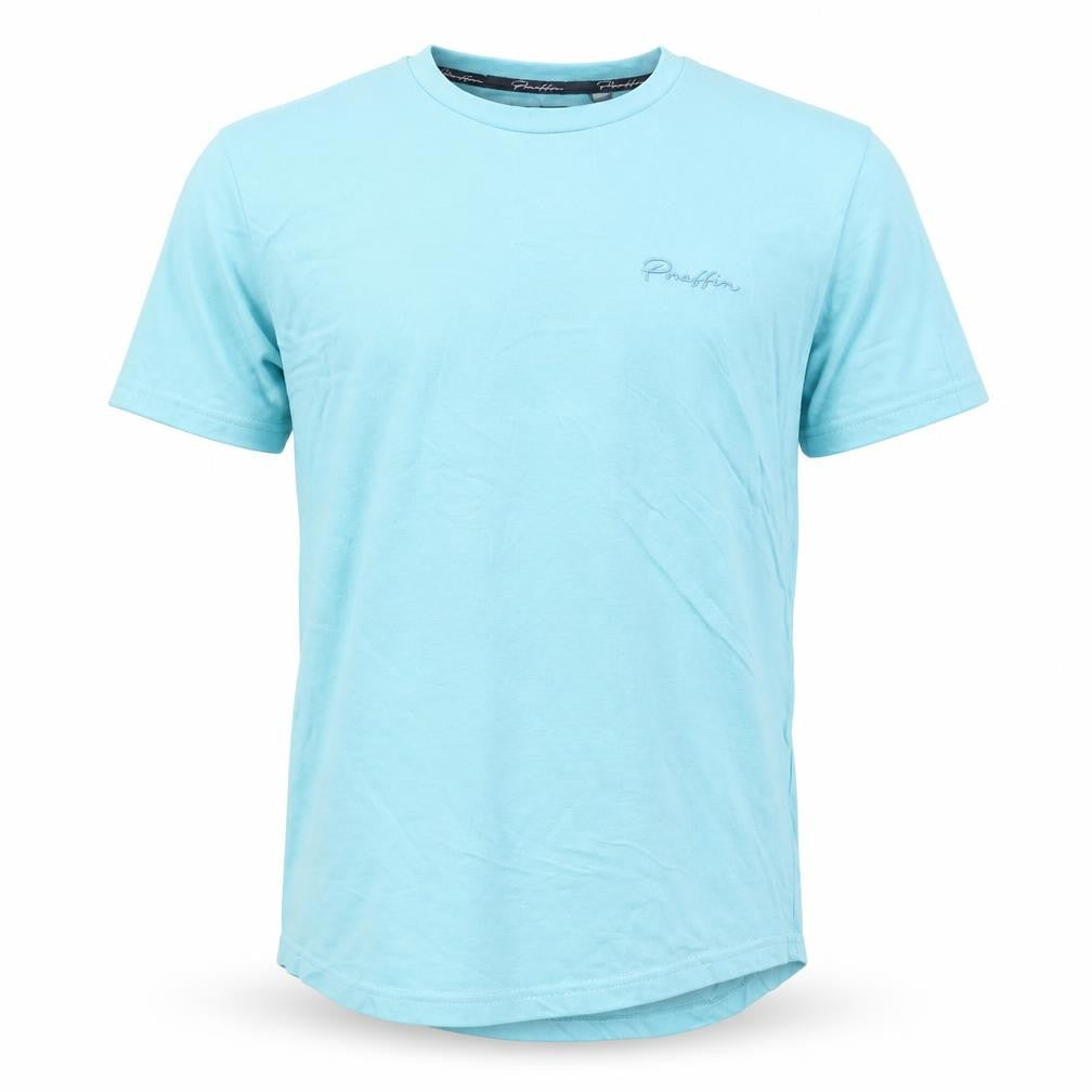 Paraffin Couture Men's Blue Medium Crew Neck Cotton T-Shirt