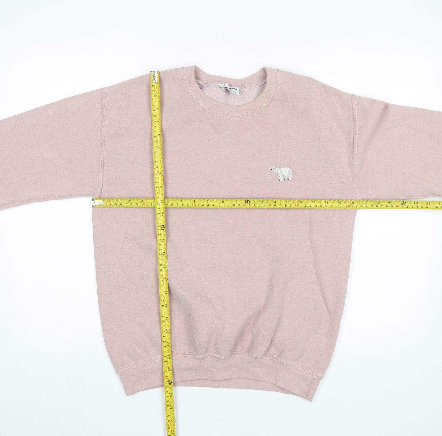 Topshop Women’s Pink Cotton Pullover Sweatshirt S