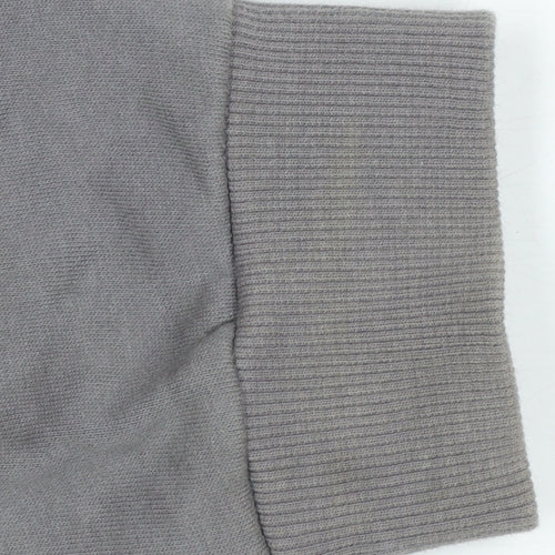 Afends Men’s Grey Pullover Hoodie XS Regular Fit Graphic Print