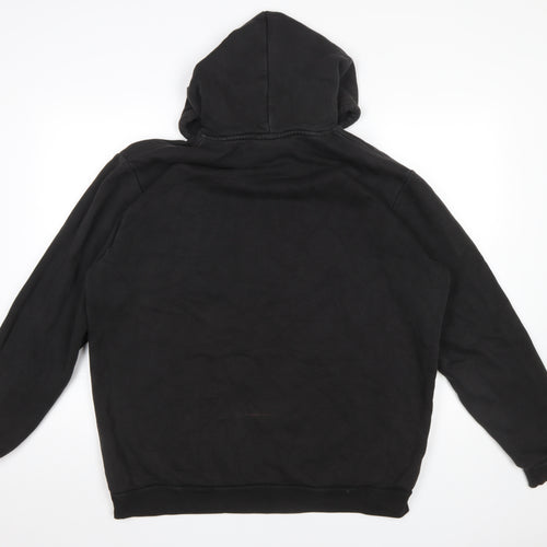 Adidas Womens Black XL Pullover Hoodie Cotton Blend Casual