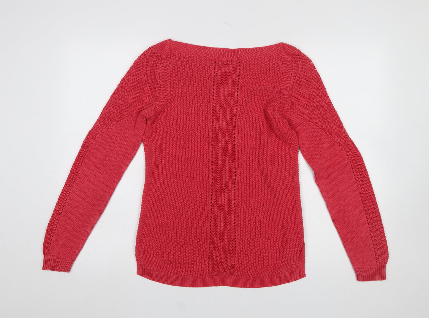 Principles by Ben de Lisi Women's Pink Size 12 Knit Boat Neck Jumper