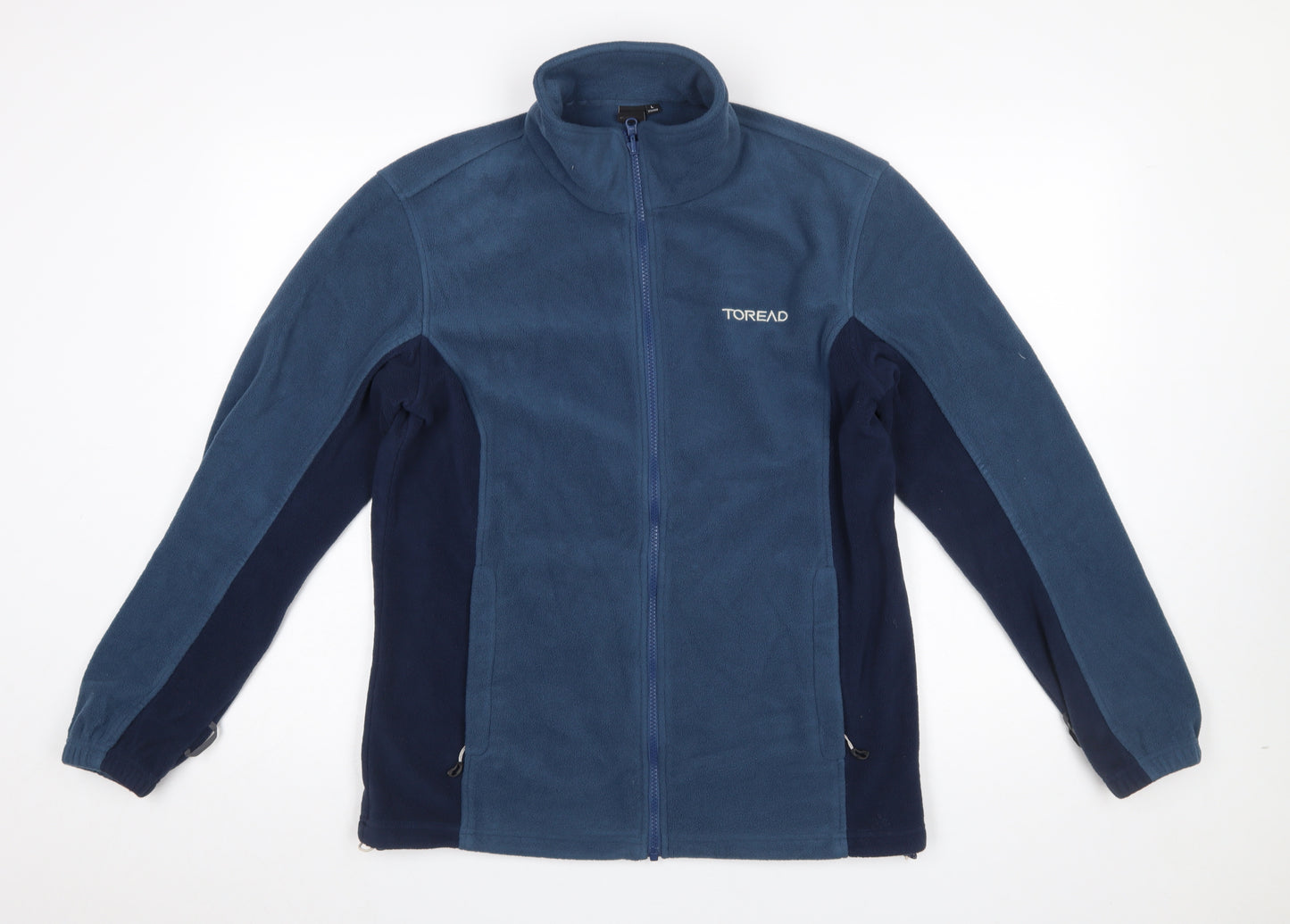 Toread Men's Blue Fleece Full Zip Outdoor Jacket Size L