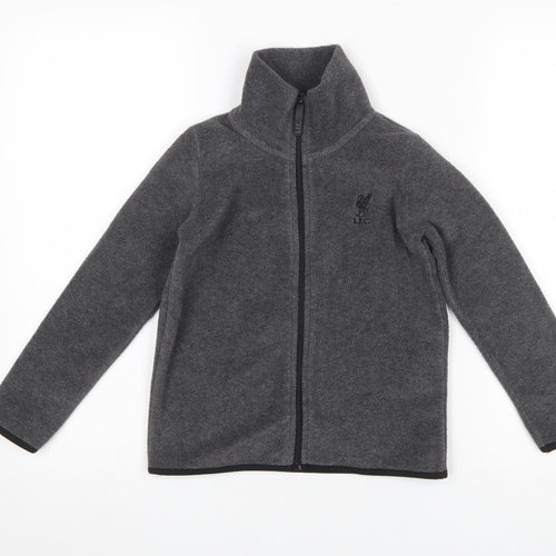 L.F.C. Boys Grey Fleece Full Zip Jacket 5-6 Years