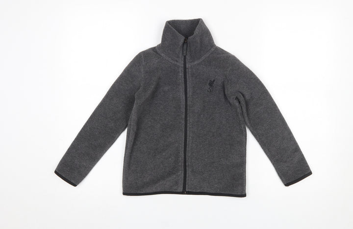 L.F.C. Boys Grey Fleece Full Zip Jacket 5-6 Years
