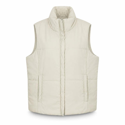 Moto Jeanswear Women's Beige Puffer Gilet Waistcoat Size 10
