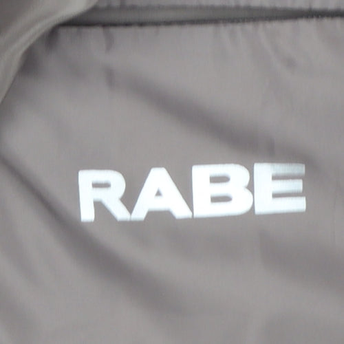 Rabe Womens Grey Quilted Lightweight Zip Waistcoat Size 12
