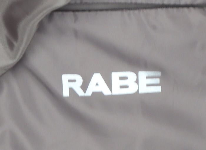 Rabe Womens Grey Quilted Lightweight Zip Waistcoat Size 12