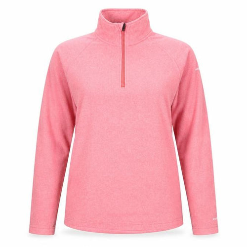 Trespass Women's Pink XL 1/2 Zip Fleece Sweatshirt Outdoor Wear