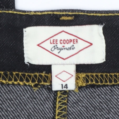 Lee Cooper Women’s Black Skinny Jeans Size 14 Stretch Denim