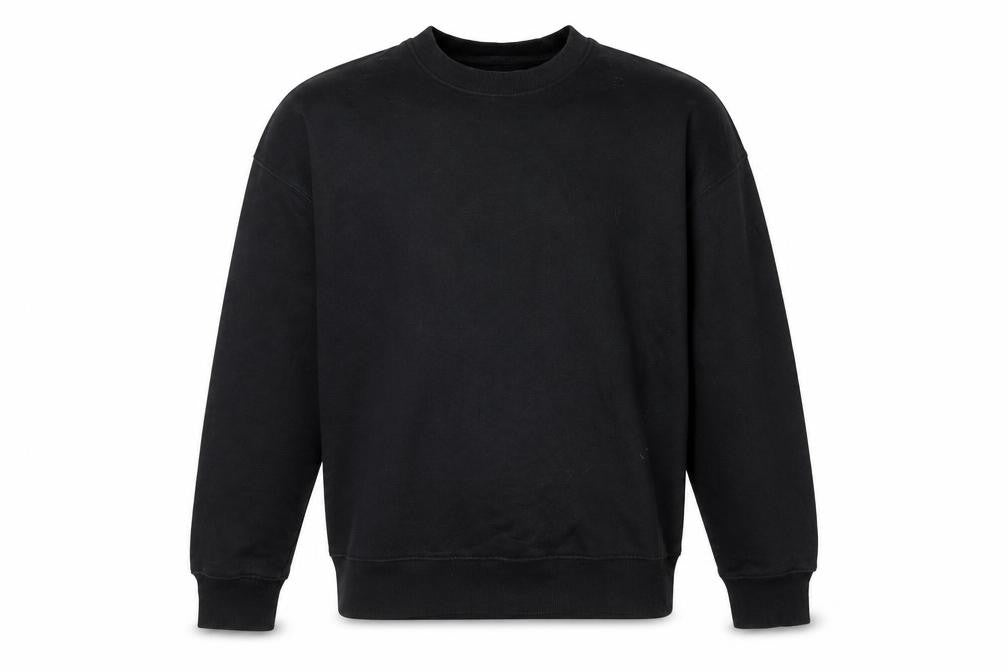 Topman Men's Black Crew Neck Sweatshirt Size M Classic Cotton Blend