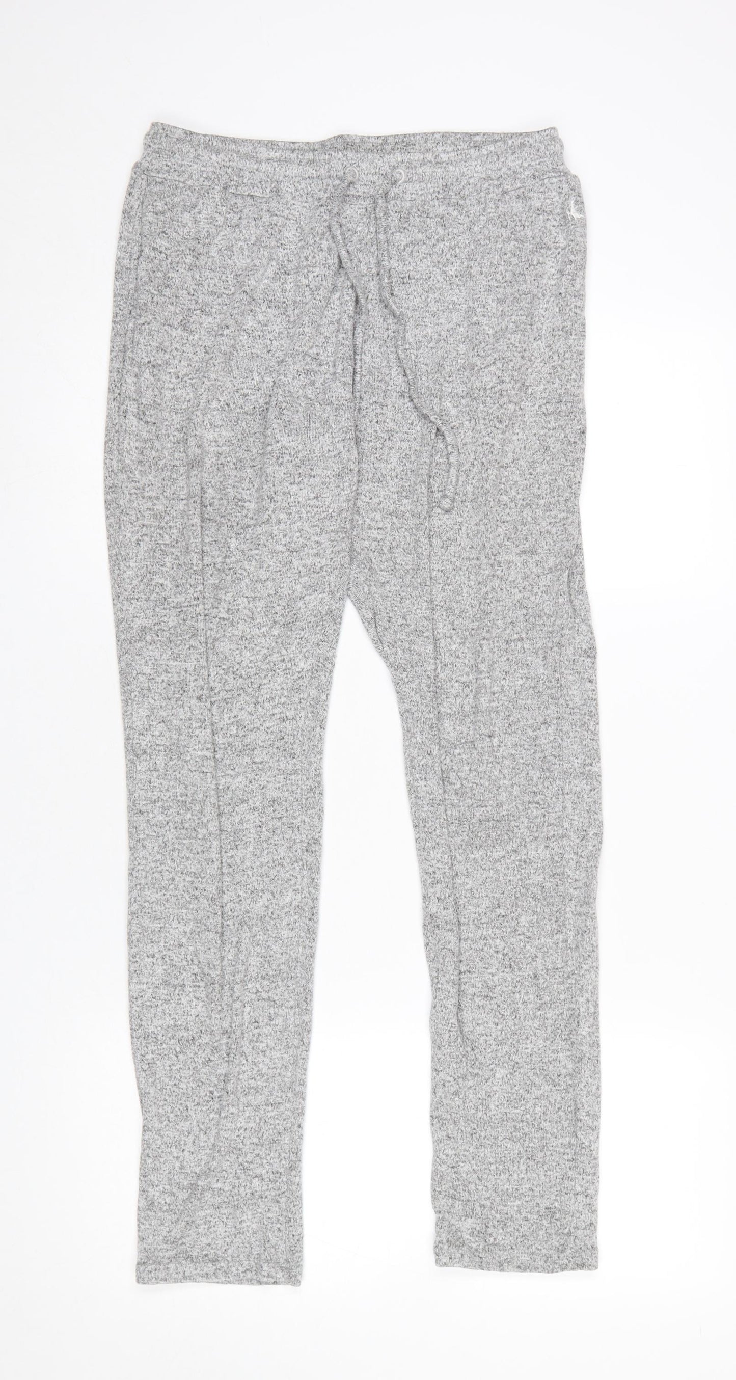 Jack Wills Women’s Grey Jogger Trousers Size 10 Soft Knit