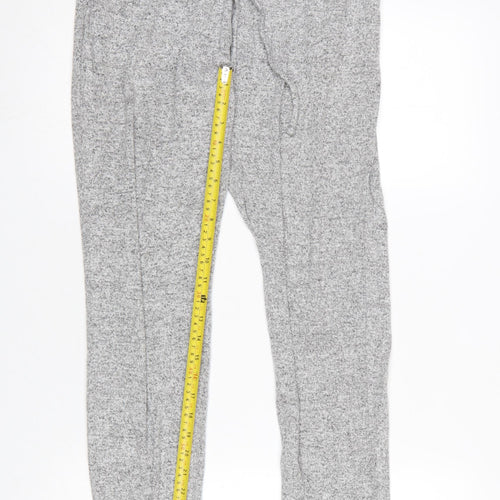 Jack Wills Women’s Grey Jogger Trousers Size 10 Soft Knit
