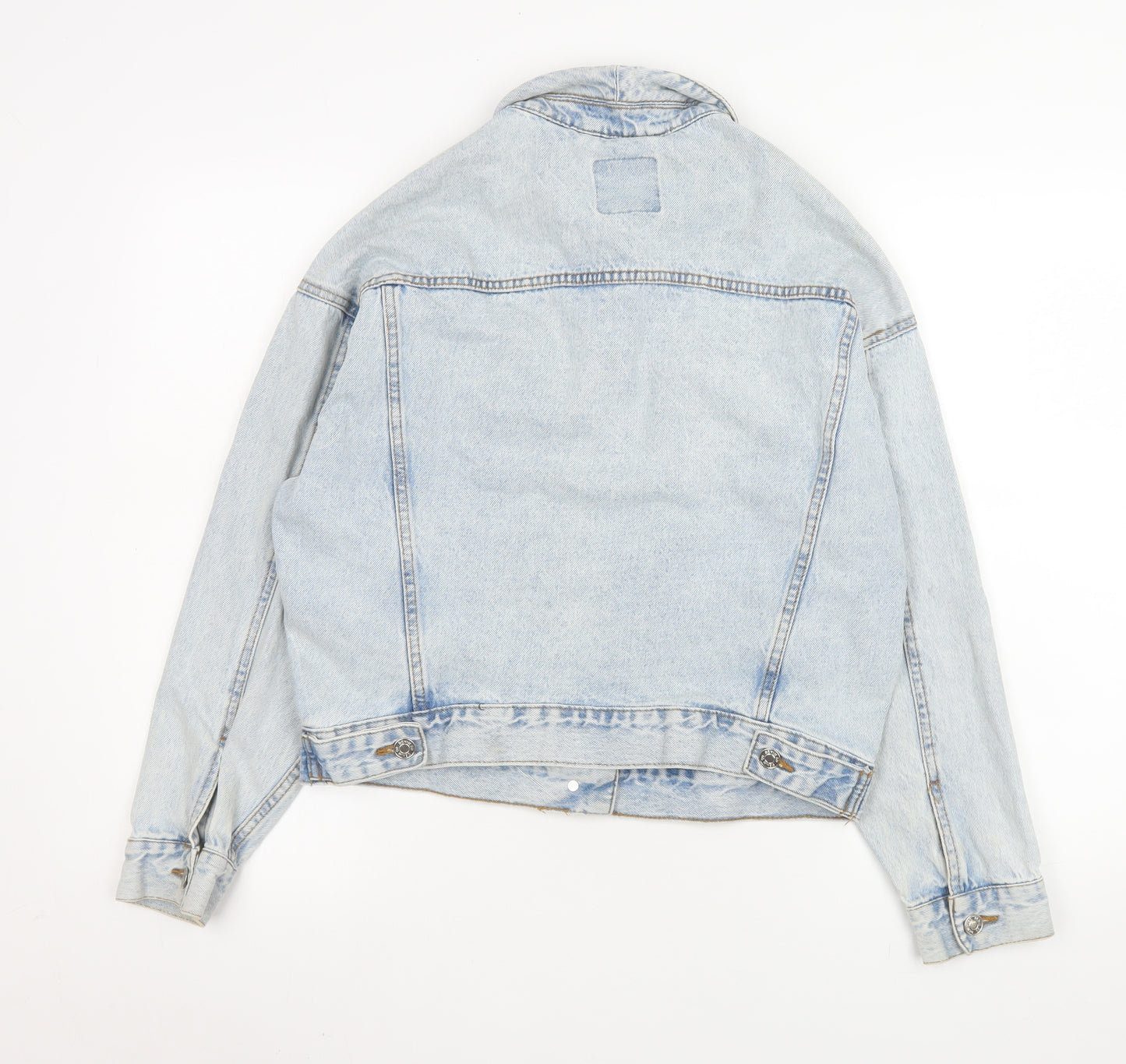 Denim Co. Women’s Blue Cotton Denim Jacket Size 6 Regular