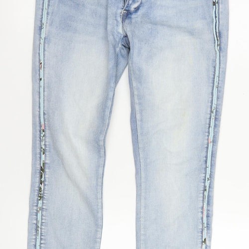 Blue Monkey Women's Light Blue Skinny Stretch Jeans Size 12