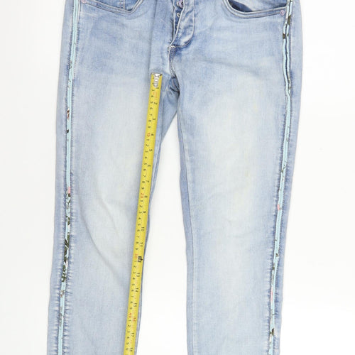 Blue Monkey Women's Light Blue Skinny Stretch Jeans Size 12