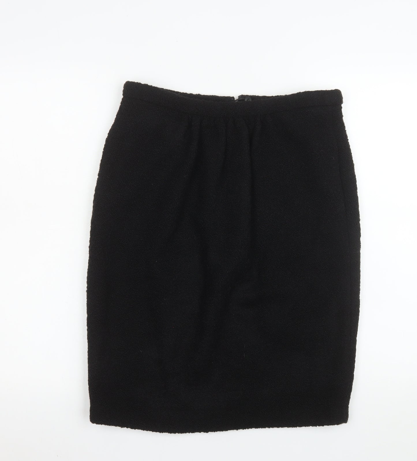 L.K. Bennett Women's Black Wool Pencil Skirt Size 12