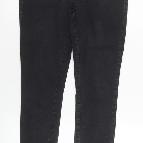 BoomBoom Jeans Women's Black Skinny Zip Pocket Stretch Jeans Size 5