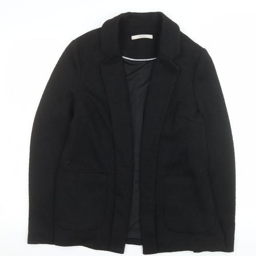 George Womens Black Regular Fit Mid-Length Blazer UK 12