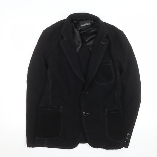 Rosebud Couples Women's Black Wool Blazer Jacket Size S