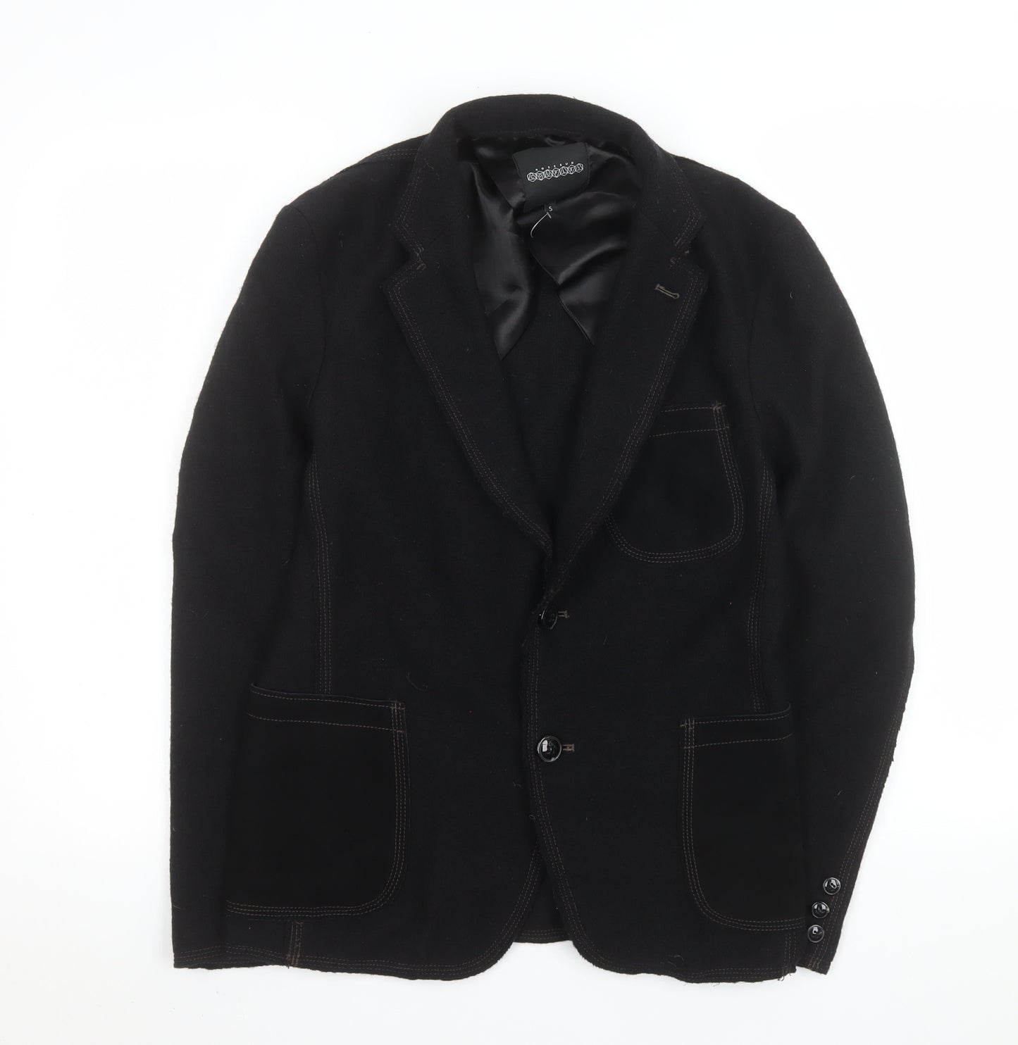 Rosebud Couples Women's Black Wool Blazer Jacket Size S