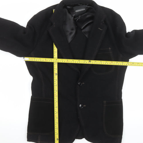 Rosebud Couples Women's Black Wool Blazer Jacket Size S
