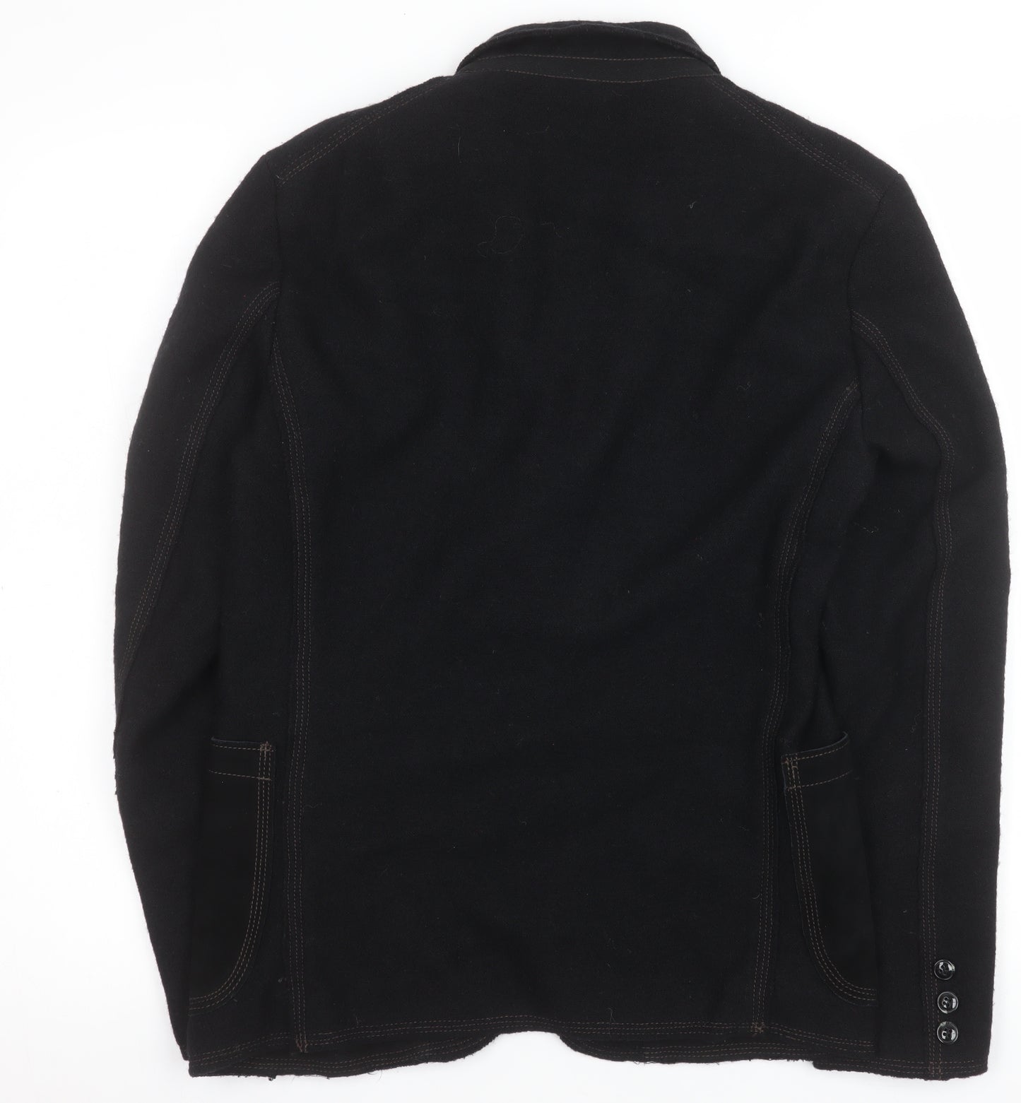 Rosebud Couples Women's Black Wool Blazer Jacket Size S