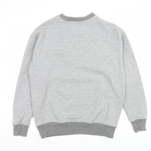 Primark Mens Grey XS Crew Neck Pullover Fleece Sweatshirt
