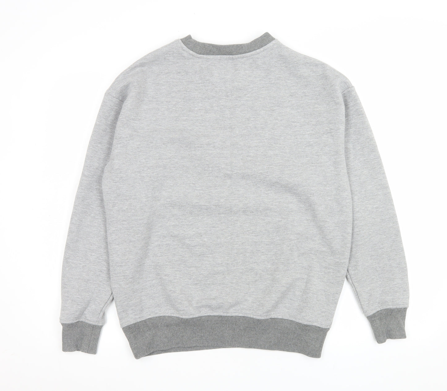 Primark Mens Grey XS Crew Neck Pullover Fleece Sweatshirt