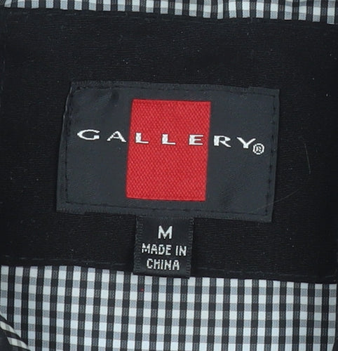 Gallery Womens Black Quilted Mid Length Jacket M
