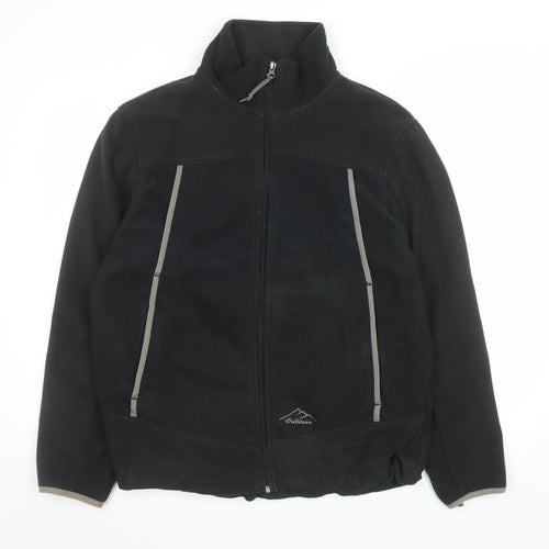 TechTex Men's Black Outdoor Fleece Jacket Size M 40in