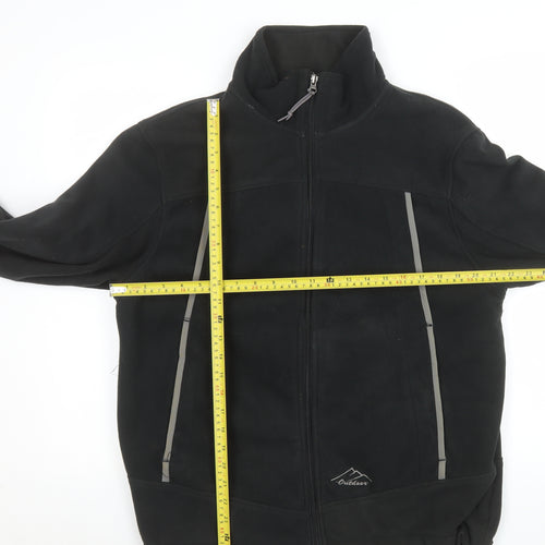 TechTex Men's Black Outdoor Fleece Jacket Size M 40in