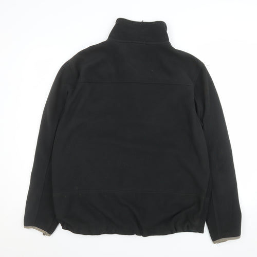 TechTex Men's Black Outdoor Fleece Jacket Size M 40in