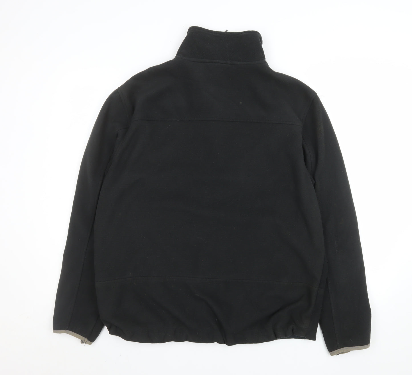 TechTex Men's Black Outdoor Fleece Jacket Size M 40in