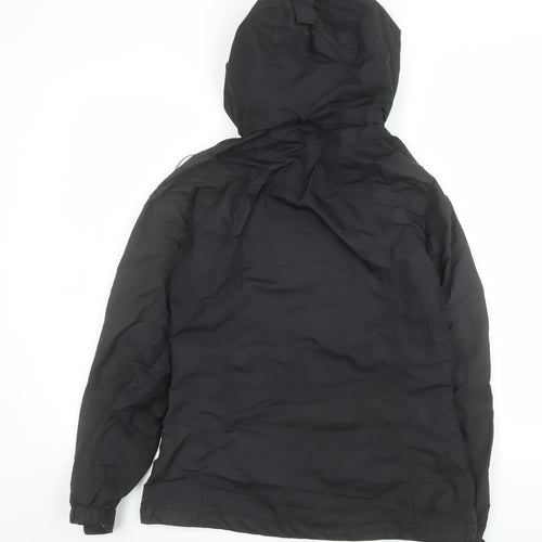 Regatta Women's Black Waterproof Hooded Rain Coat Jacket UK 10