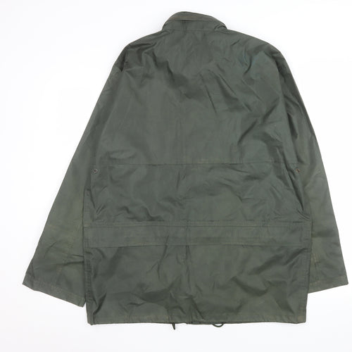 Champion Men's Green M Parka Jacket Water Resistant Nylon