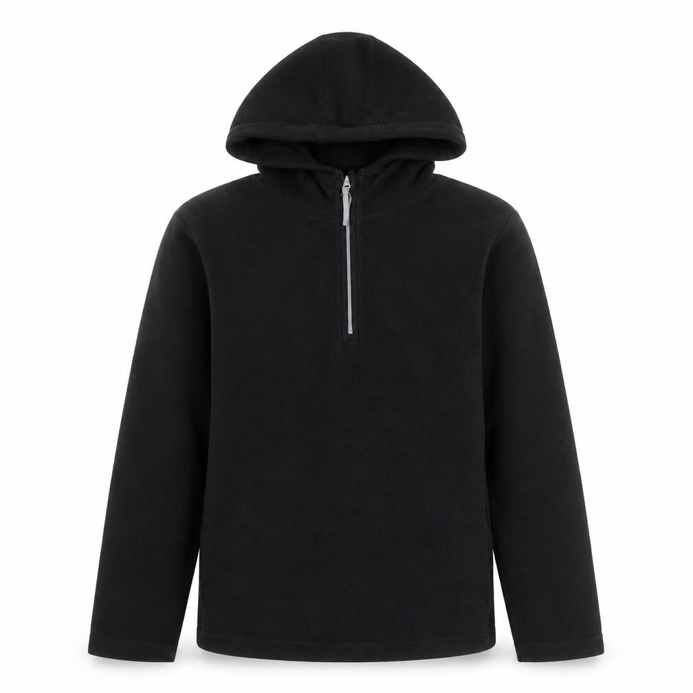 Mountain Warehouse Girls Black Fleece Pullover Hoodie 13 Years