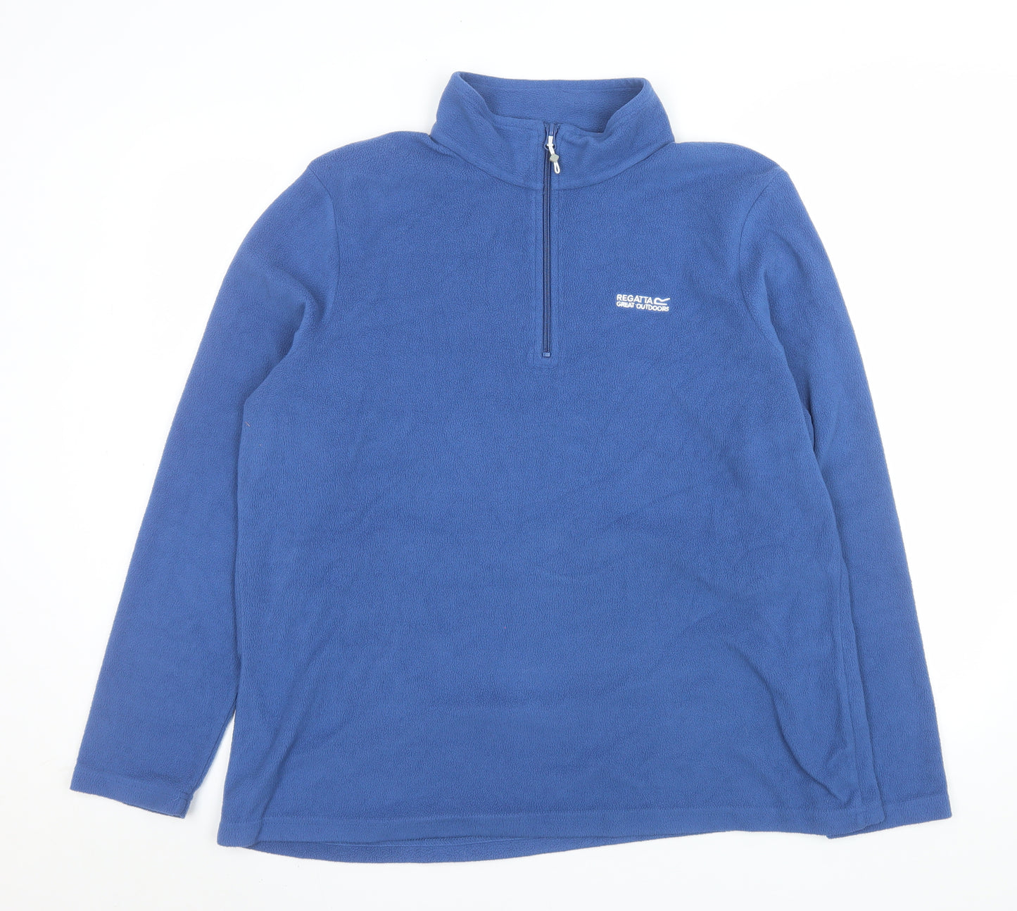 Regatta Great Outdoors Women's Blue Fleece Pullover Sweatshirt UK 18