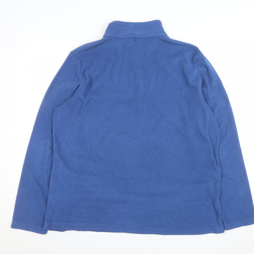 Regatta Great Outdoors Women's Blue Fleece Pullover Sweatshirt UK 18