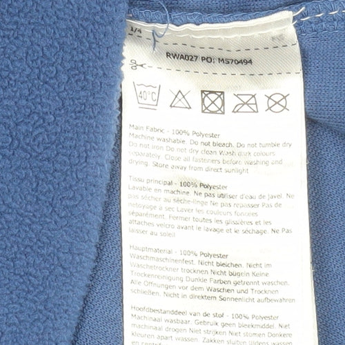 Regatta Great Outdoors Women's Blue Fleece Pullover Sweatshirt UK 18